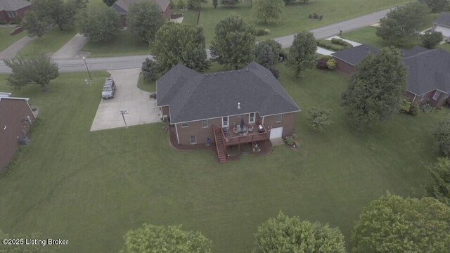 117 Deep Springs Dr, Bardstown, KY 40004 - view from above of property