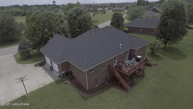 117 Deep Springs Dr, Bardstown, KY 40004 - bird's eye view