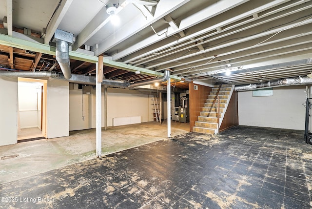 335 Ridgeway Ave, Louisville, KY 40207 - unfinished basement featuring stairway
