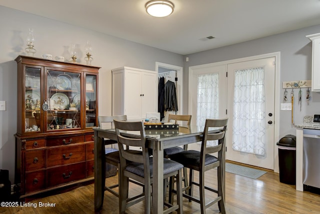 126 Shallow Springs Ct, Bardstown, KY 40004 - dining space with wood finished floors