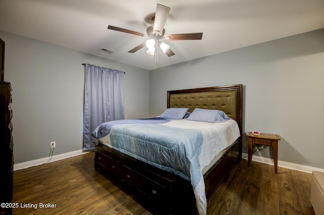 126 Shallow Springs Ct, Bardstown, KY 40004 - bedroom with wood finished floors and a ceiling fan