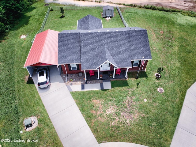 126 Shallow Springs Ct, Bardstown, KY 40004 - aerial view of property and surrounding area