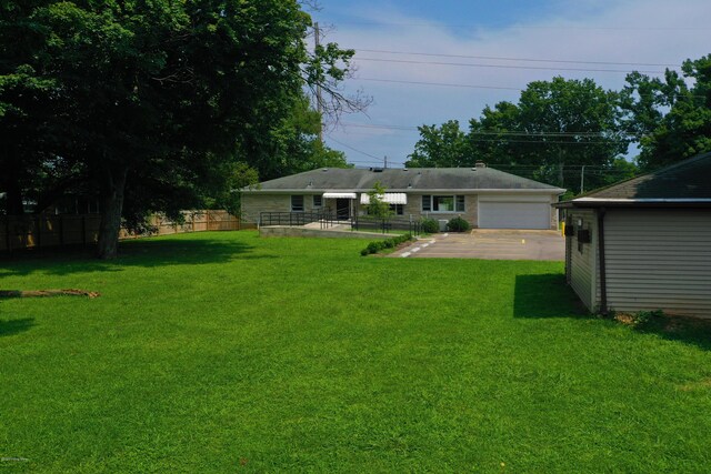 9212 Preston Hwy, Louisville, KY 40229 - view of yard