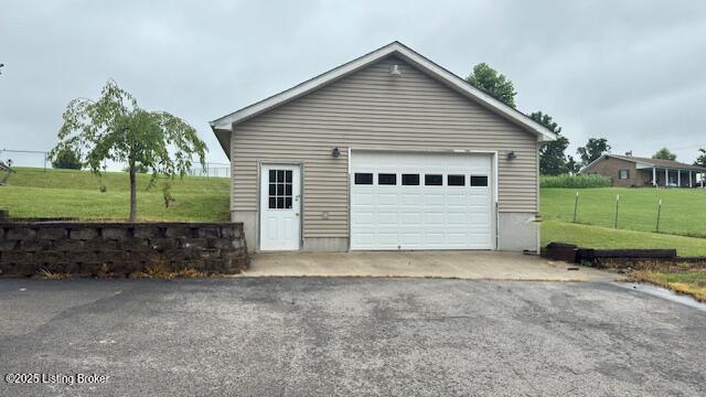 360 Grant Ridge Rd, Leitchfield, KY 42754 - view of detached garage