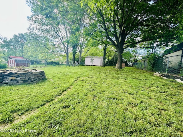 4021/2 Ripy St, Lawrenceburg, KY 40342 - fenced backyard with a shed