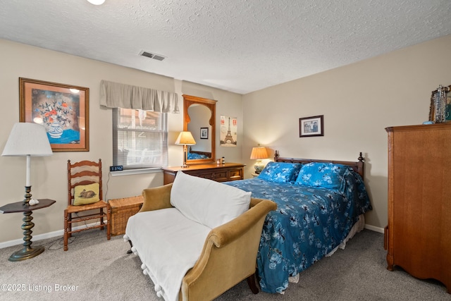 710 Victoria Ct, New Albany, IN 47150 - bedroom featuring carpet flooring and a textured ceiling