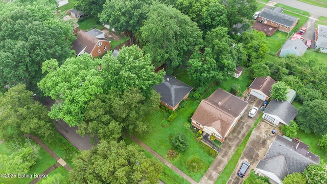 4229 Hillbrook Dr, Louisville, KY 40220 - aerial overview of property's location with nearby suburban area