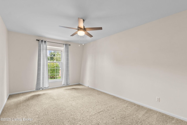 521 Zorn Ave Unit E15, Louisville, KY 40206 - empty room with carpet floors and a ceiling fan