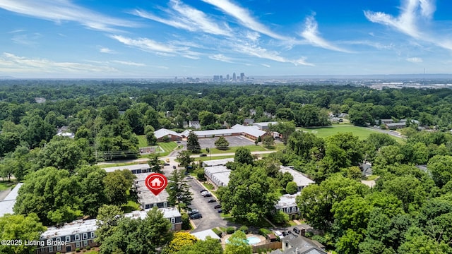 521 Zorn Ave Unit E15, Louisville, KY 40206 - aerial view of a heavily wooded area