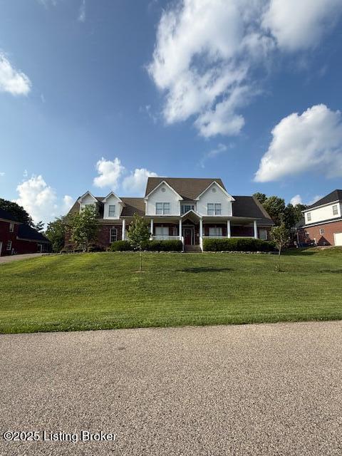 6226 Breeze Hill Rd, Crestwood, KY 40014 - view of front of home featuring a front lawn