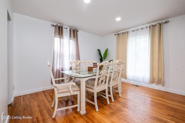 523 Fenley Ave, Louisville, KY 40222 - dining space with light wood-type flooring and recessed lighting