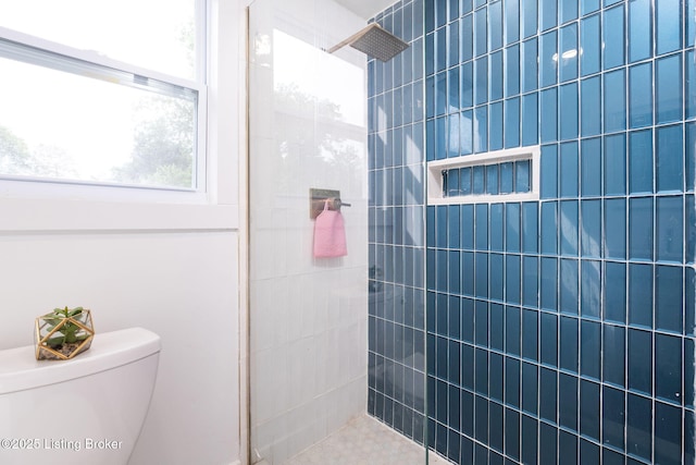 523 Fenley Ave, Louisville, KY 40222 - bathroom with a walk in shower and toilet
