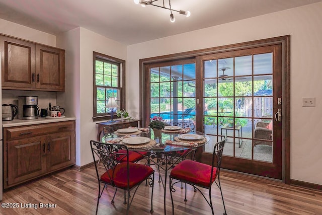 1824 Knollwood Rd, Louisville, KY 40207 - dining room featuring light wood finished floors and baseboards