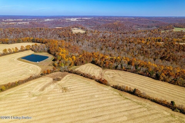 129 Henry Hathorne Ln, Rhodelia, KY 40161 - drone / aerial view of a heavily wooded area