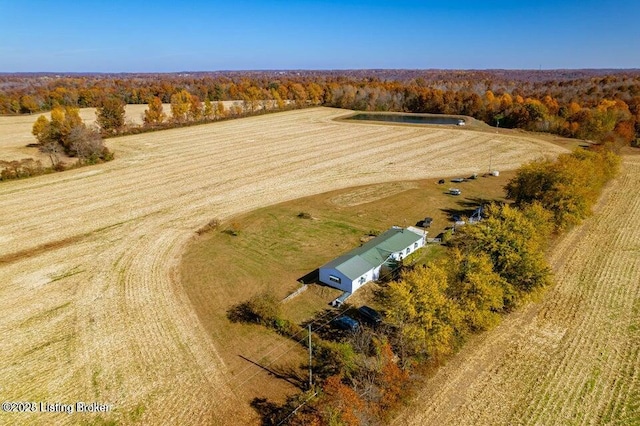 129 Henry Hathorne Ln, Rhodelia, KY 40161 - aerial view of sparsely populated area