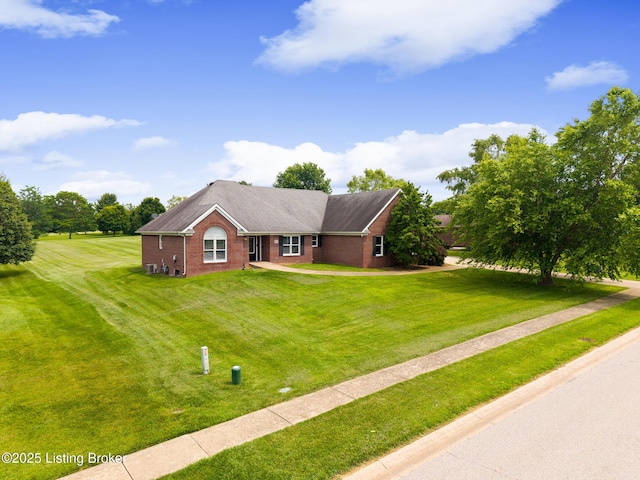 9071 Charleston Way, Shelbyville, KY 40065 - single story home with brick siding and a front yard