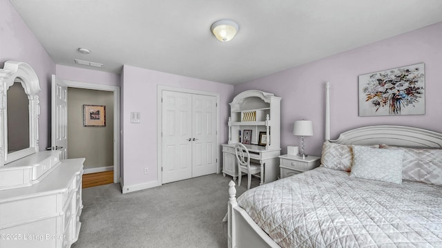 3221 Overlook Ridge Rd, Prospect, KY 40059 - bedroom featuring light colored carpet and a closet