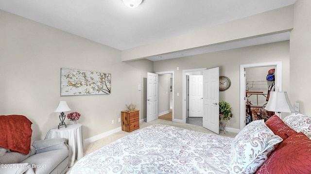 3221 Overlook Ridge Rd, Prospect, KY 40059 - bedroom featuring carpet flooring and a walk in closet