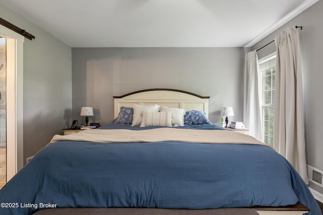 3506 Coventry Tee Ct, Louisville, KY 40241 - bedroom with a barn door