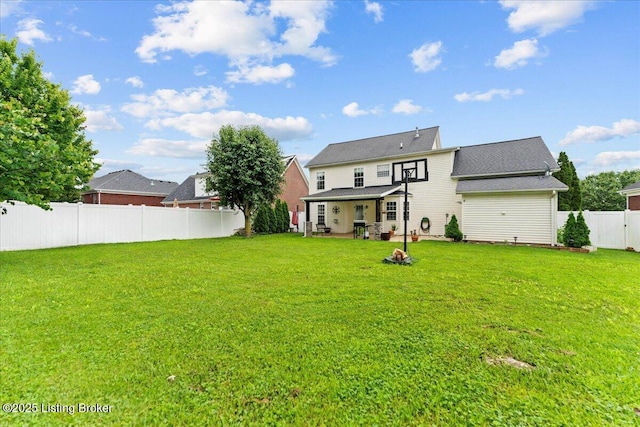 9311 Artis Way, Louisville, KY 40291 - back of property featuring a fenced backyard