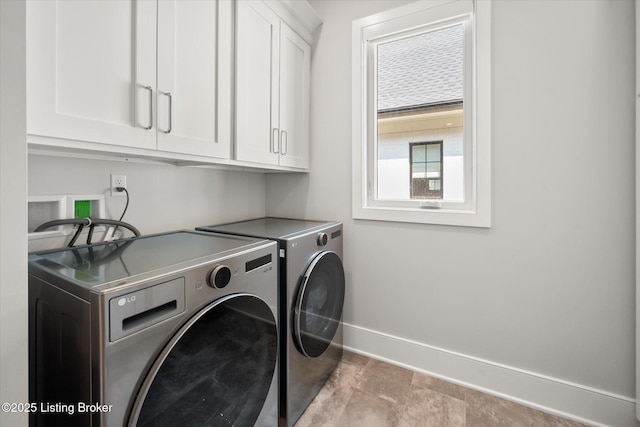 6511 Rosecliff Ct, Prospect, KY 40059 - washroom featuring cabinet space and washer and clothes dryer