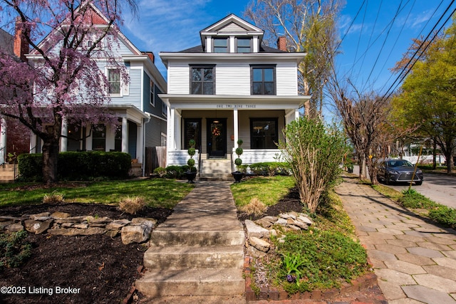 1293 Everett Ave, Louisville, KY 40204 - traditional style home featuring a porch