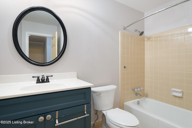 6503 Deep Creek Dr Unit 1, Prospect, KY 40059 - bathroom featuring tub / shower combination and vanity