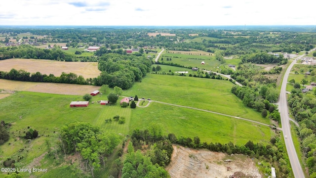 4198 Springfield Rd, Bardstown, KY 40004 - aerial view of sparsely populated area with a pastoral area