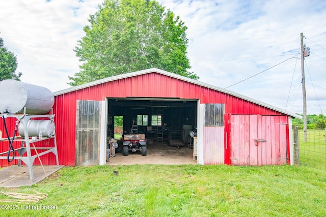 4198 Springfield Rd, Bardstown, KY 40004 - view of pole building