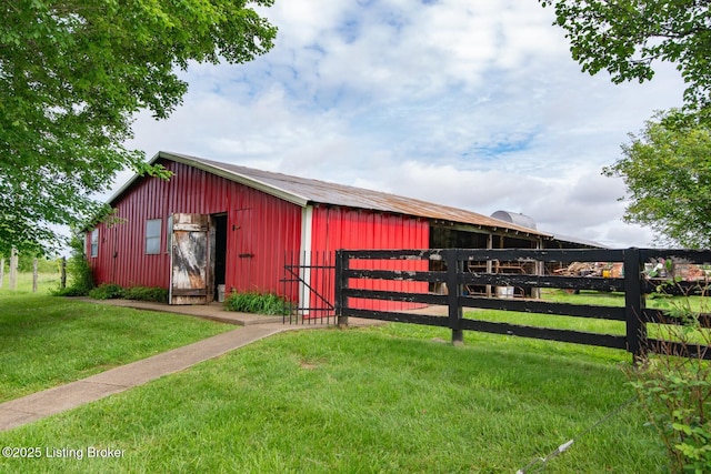 4198 Springfield Rd, Bardstown, KY 40004 - view of horse barn