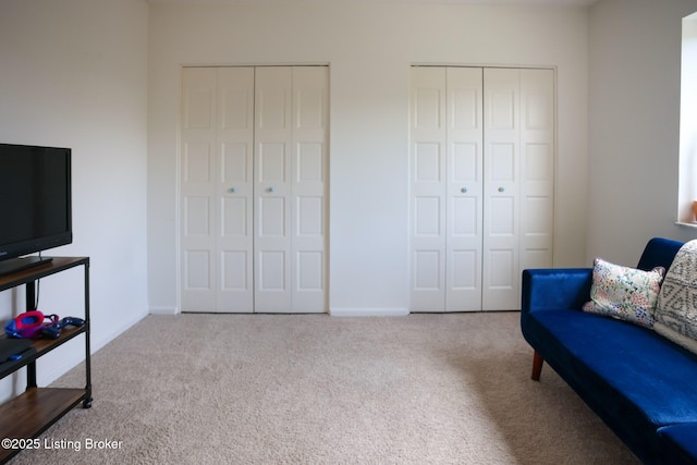 4180 Lyndon Way Unit 409, Louisville, KY 40207 - living area featuring carpet and baseboards