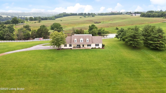 192 Loretto Rd, Springfield, KY 40069 - aerial view of sparsely populated area featuring a pastoral area