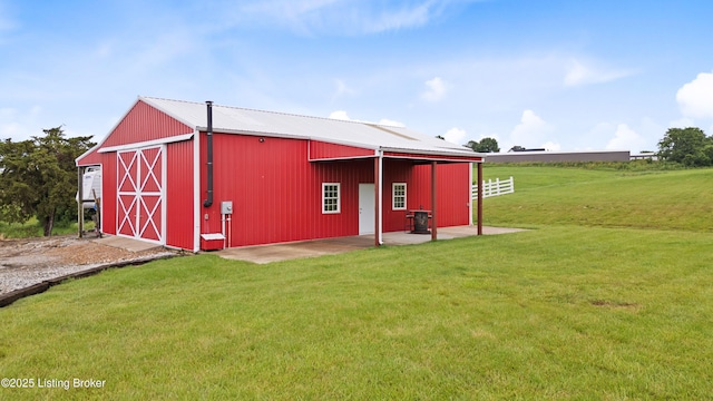 192 Loretto Rd, Springfield, KY 40069 - view of pole building with a yard
