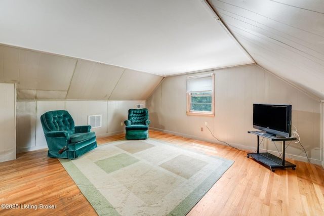 1721 S 4th St, Louisville, KY 40208 - unfurnished room featuring wood-type flooring and lofted ceiling