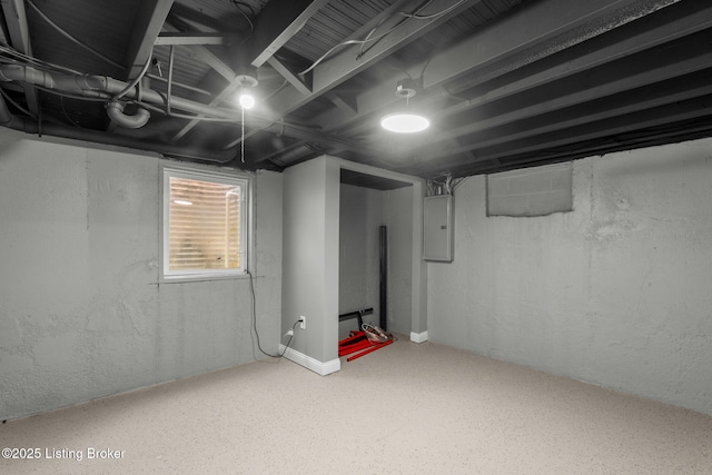 9506 Sue Helen Dr, Jeffersontown, KY 40299 - basement with electric panel