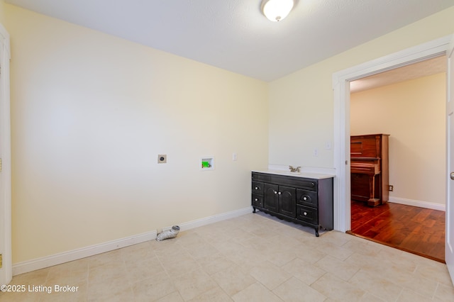 2990 Cedar Grove Rd, Shepherdsville, KY 40165 - laundry room with hookup for an electric dryer and washer hookup