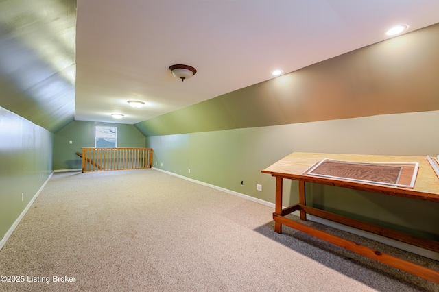 2990 Cedar Grove Rd, Shepherdsville, KY 40165 - bonus room with lofted ceiling and carpet floors