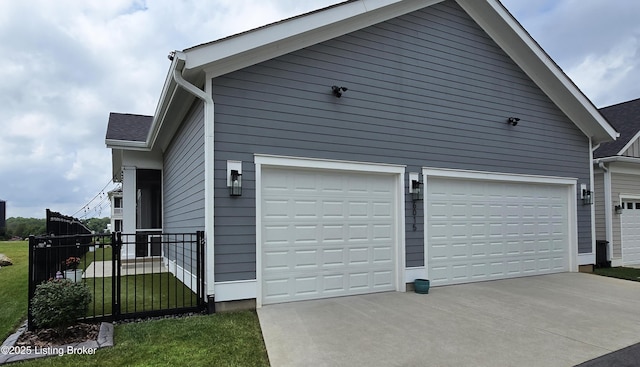 6015 St Bernadette Ave, Prospect, KY 40059 - view of home's exterior with concrete driveway and a garage