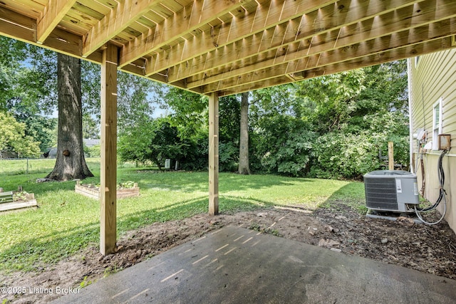 3619 Endeavor Way, Louisville, KY 40219 - view of patio / terrace featuring view of scattered trees