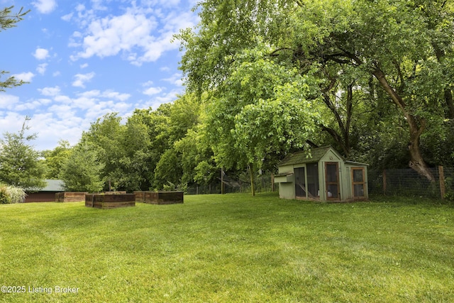 1946 Drane Ln, Eminence, KY 40019 - view of yard featuring exterior structure and an outbuilding