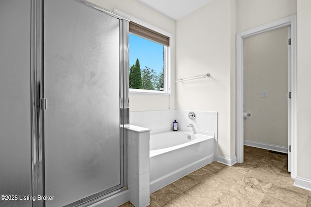 13420 Cain Ln, Louisville, KY 40245 - full bath with a shower stall and a garden tub