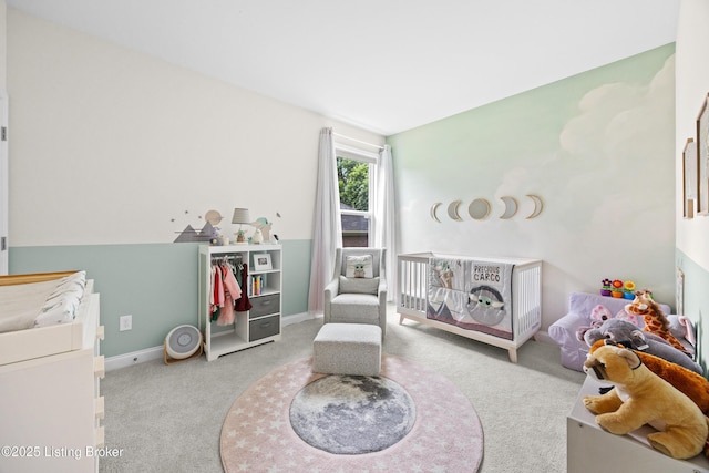 13420 Cain Ln, Louisville, KY 40245 - carpeted bedroom featuring a crib