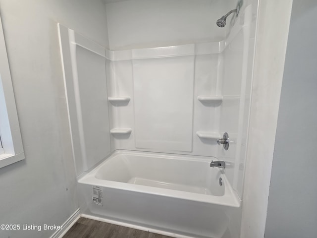 342 E Southside Ct, Louisville, KY 40214 - full bathroom with wood finished floors and tub / shower combination