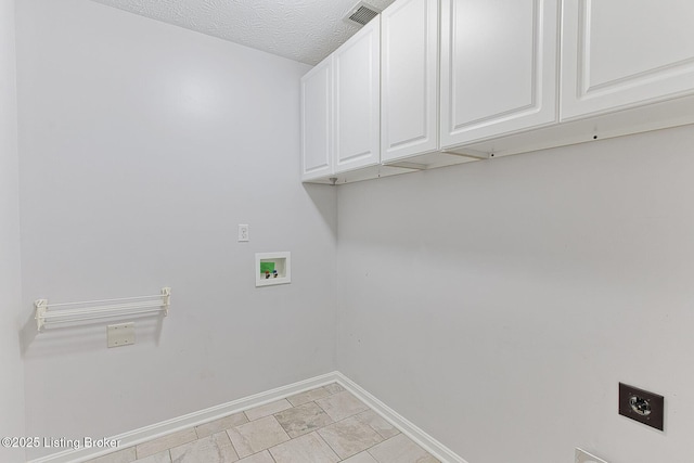 152 Glen Ridge Dr, Mt Washington, KY 40047 - laundry area featuring hookup for an electric dryer, cabinet space, and hookup for a washing machine