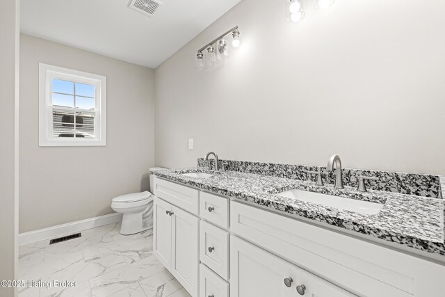 3020 Thorntree Ln, Lawrenceburg, KY 40342 - bathroom with marble finish floors and double vanity