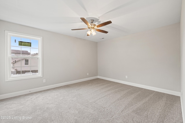 3020 Thorntree Ln, Lawrenceburg, KY 40342 - empty room featuring ceiling fan and carpet floors