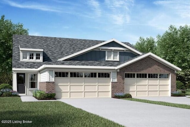 70B Switchgrass Ln Unit 70B, Mt Washington, KY 40047 - craftsman inspired home featuring brick siding, concrete driveway, and a garage