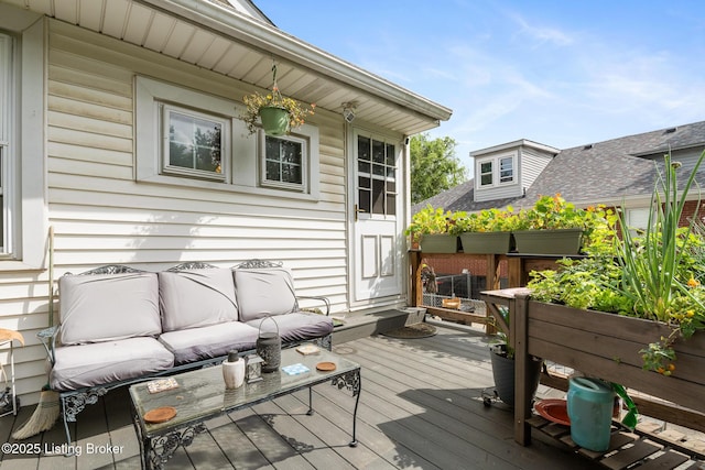 1248 Springdale Dr, Louisville, KY 40213 - deck with an outdoor hangout area
