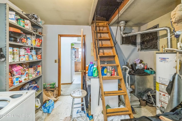 911 N Main St, Barbourville, KY 40906 - storage room featuring water heater