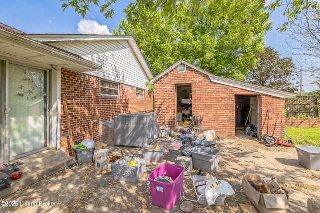 911 N Main St, Barbourville, KY 40906 - view of patio / terrace with an outdoor structure